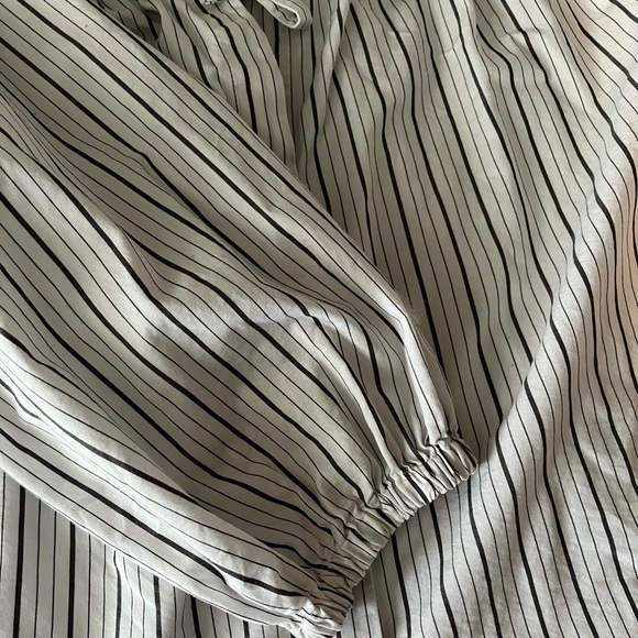 Club Monaco striped cotton top - Picture 3 of 4